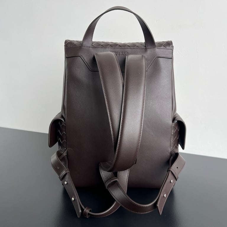 Bottega Veneta Intrecciato Leather Backpack 805971 - 8