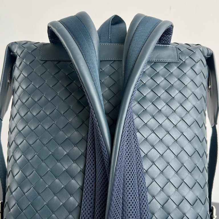Bottega Veneta Intrecciato Leather Backpack 653118 - 5