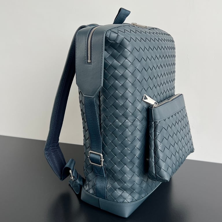 Bottega Veneta Intrecciato Leather Backpack 653118 - 9