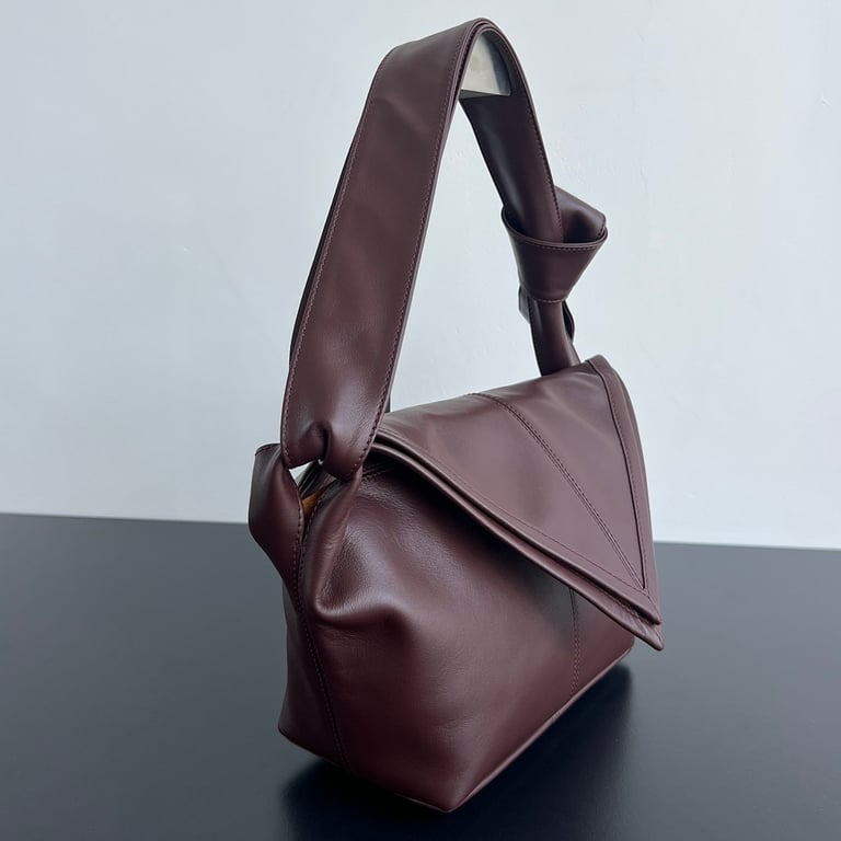 Bottega Veneta Sawyer Triangle Bag Burgundy - 5