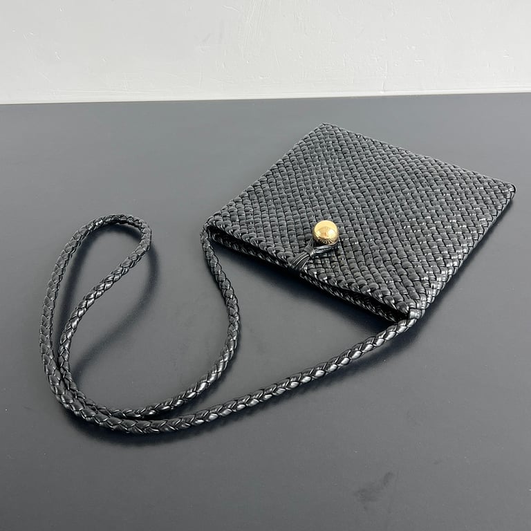 Bottega Veneta Tosca Phone Bag Black - 9
