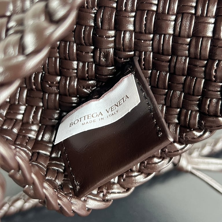 Bottega Veneta Tosca Intrecciato Phone Bag Brown - 2