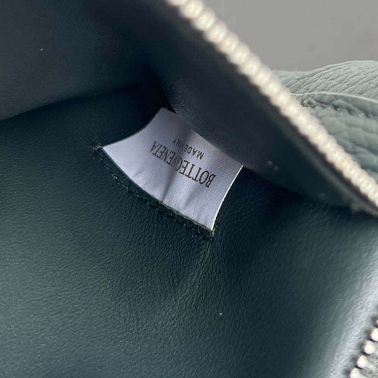 Bottega Veneta Cobble Intreccio Crossbody Bag Green - 2