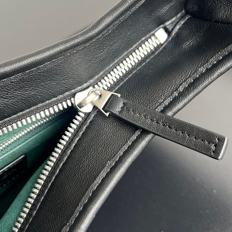 Bottega Veneta Intrecciato Shoulder Bag Black - 5