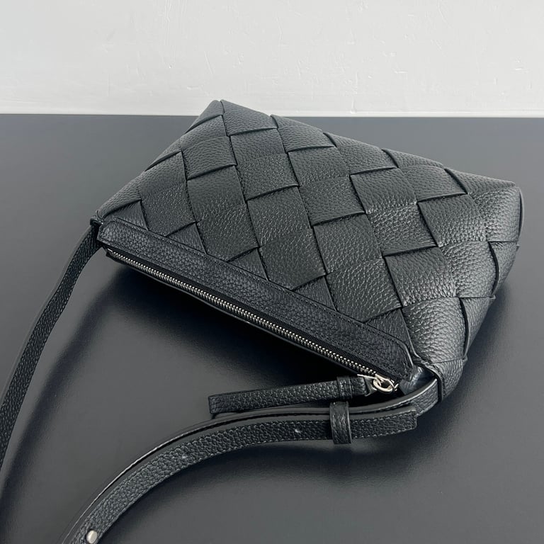 Bottega Veneta Diago Crossbody Bag Black - 7