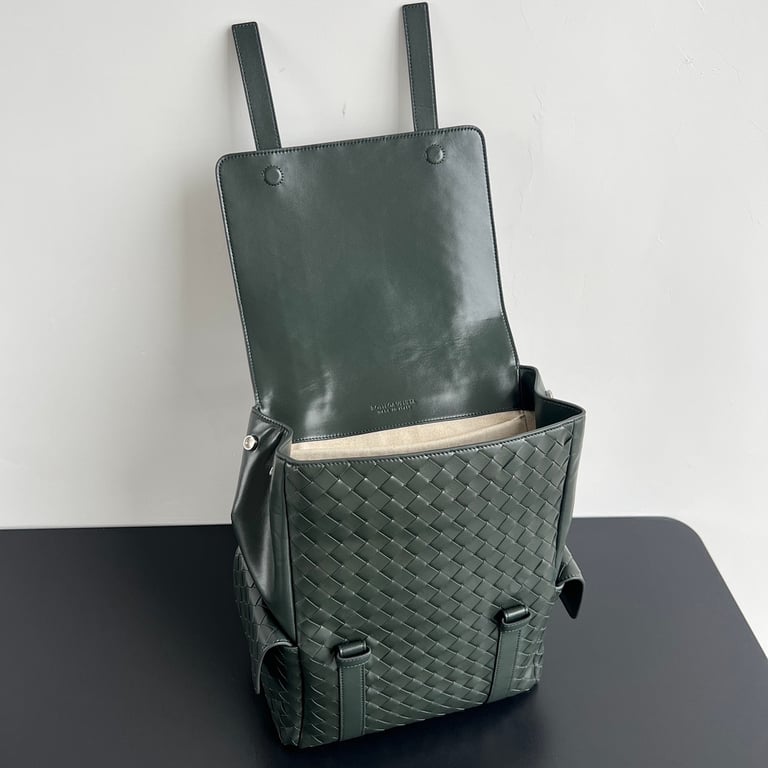 Bottega Veneta Intrecciato Leather Backpack 805971 - 7