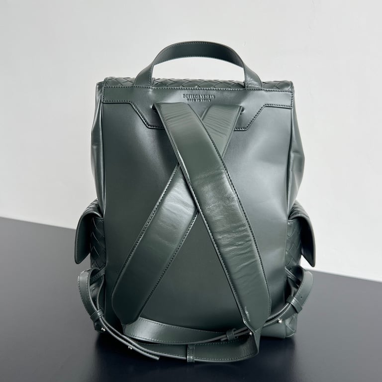 Bottega Veneta Intrecciato Leather Backpack 805971 - 9