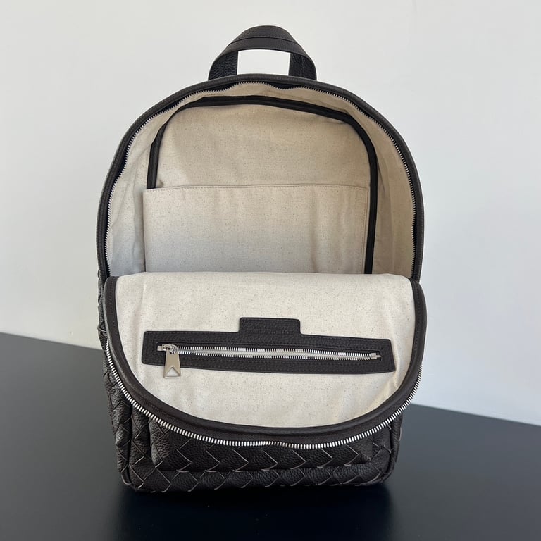 Bottega Veneta Intrecciato Leather Backpack 833158 - 2