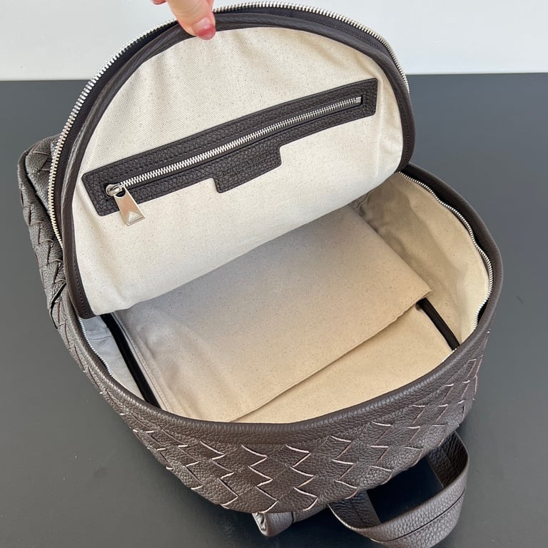Bottega Veneta Intrecciato Leather Backpack 833158 - 6