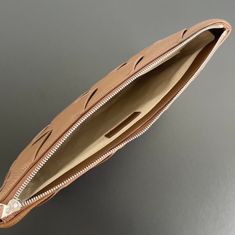 Bottega Veneta Diago Large Intrecciato Clutch Brown - 6