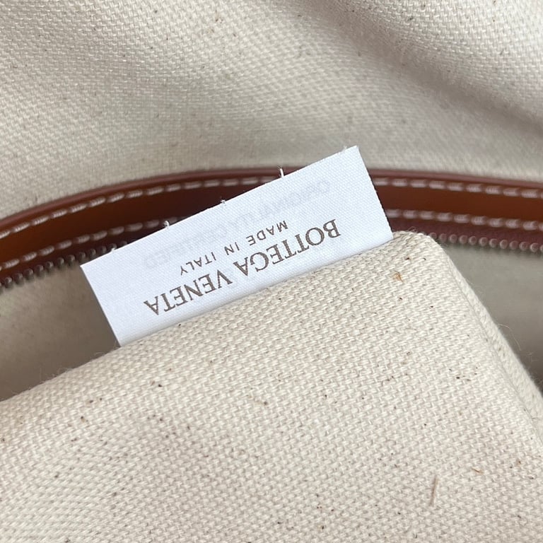 Bottega Veneta Intrecciato Travel Bag White/Brown - 2