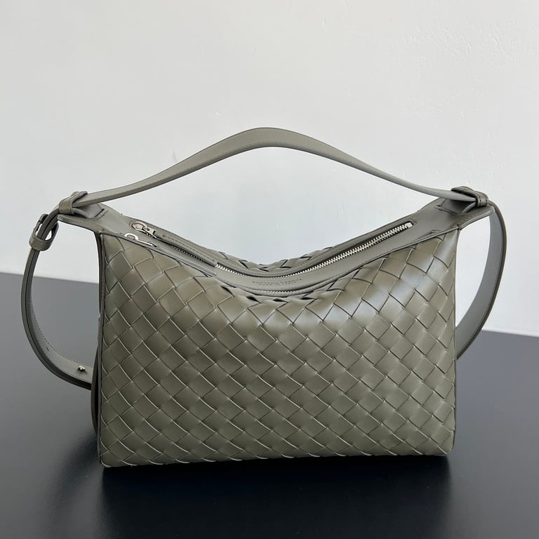Bottega Veneta Tribeca Intrecciato Shoulder Bag - 8