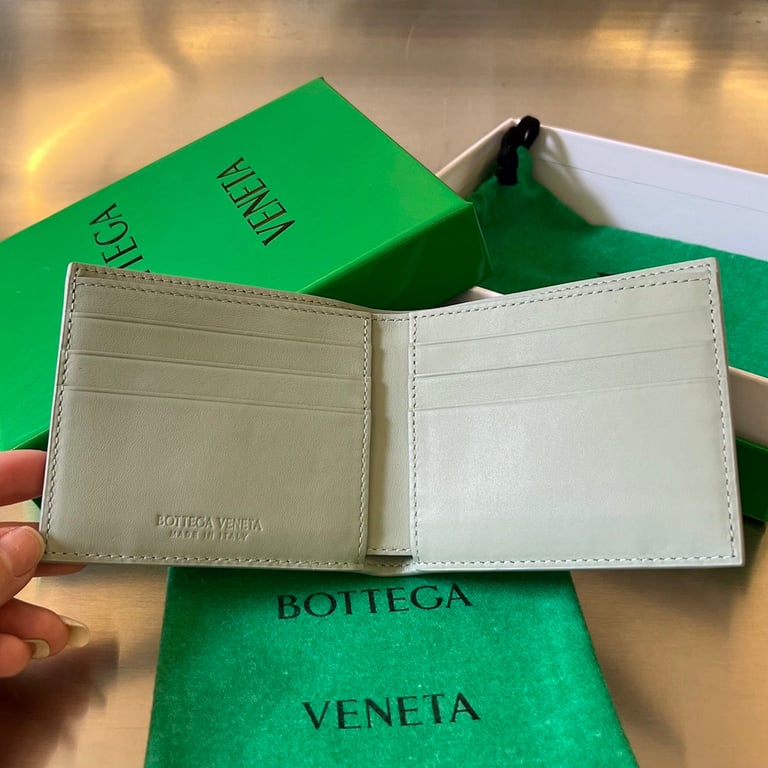 Bottega Veneta 649603 Bi-fold Wallet Sage Green - 6