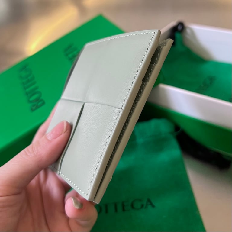 Bottega Veneta 649603 Bi-fold Wallet Sage Green - 9