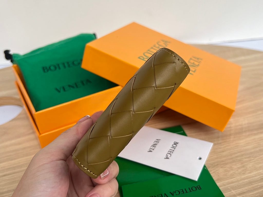 Bottega Veneta 605721 Intrecciato Bi-fold Wallet Caramel - 3