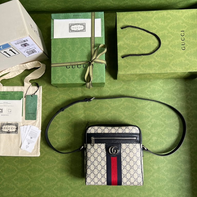Gucci Ophidia GG Supreme Messenger Bag - 2