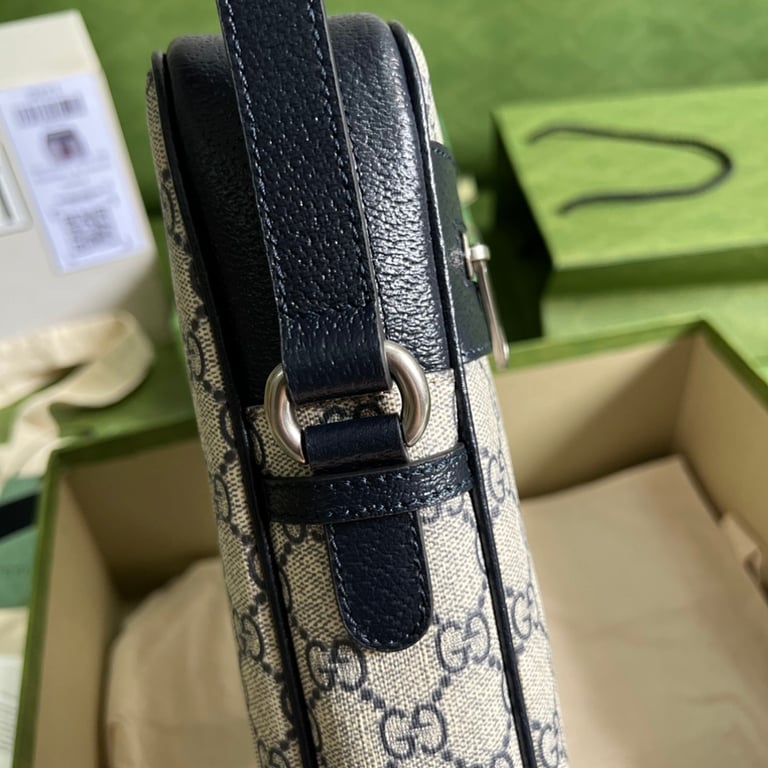 Gucci Ophidia GG Supreme Messenger Bag Blue - 2