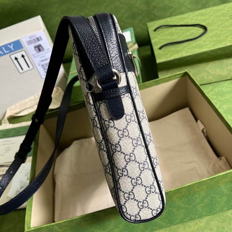 Gucci Ophidia GG Supreme Messenger Bag Blue - 7