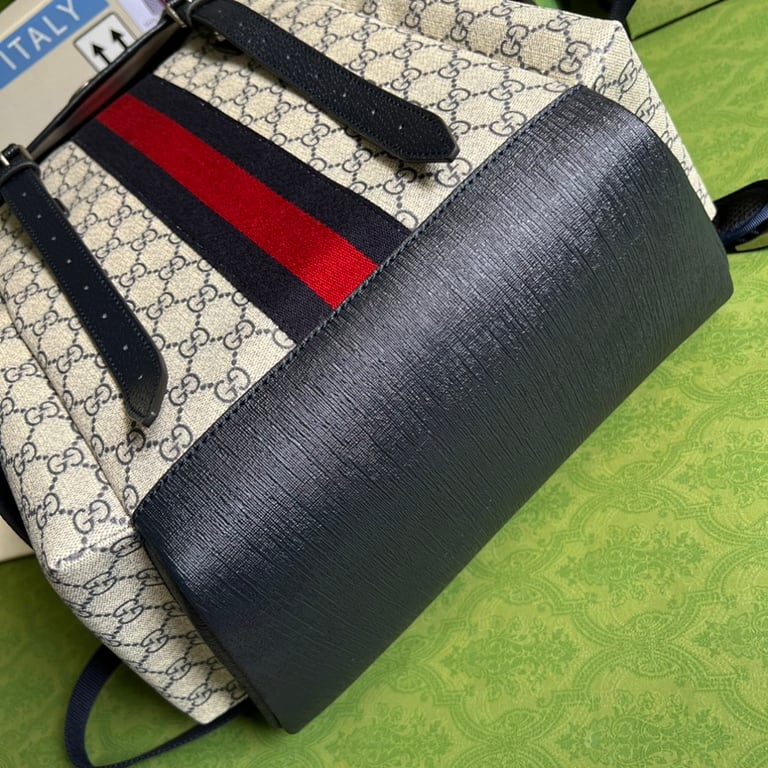 Gucci Ophidia GG Supreme Backpack Blue/Beige - 8