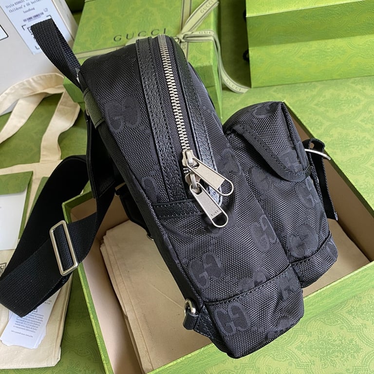 Gucci GG Supreme Sling Bag Black 658631 - 5