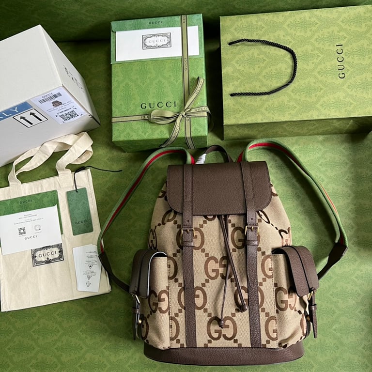 Gucci Jumbo GG Small Backpack 678829 - 2