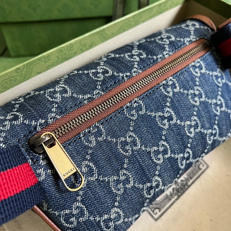 Gucci GG Denim Belt Bag 682933 - 5