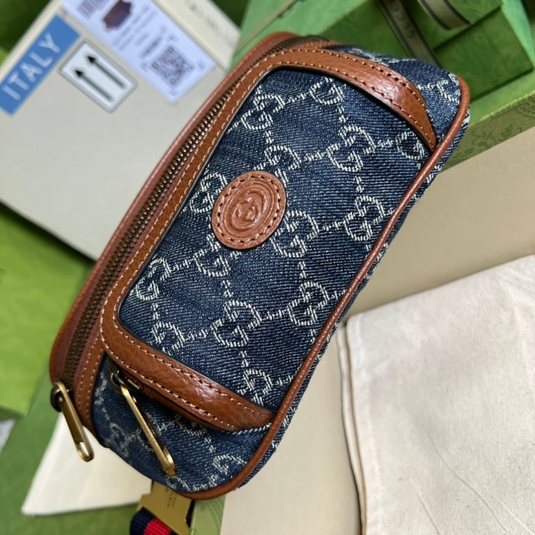 Gucci GG Denim Belt Bag 682933 - 8
