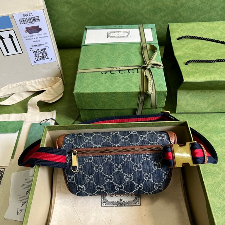 Gucci GG Denim Belt Bag 682933 - 9