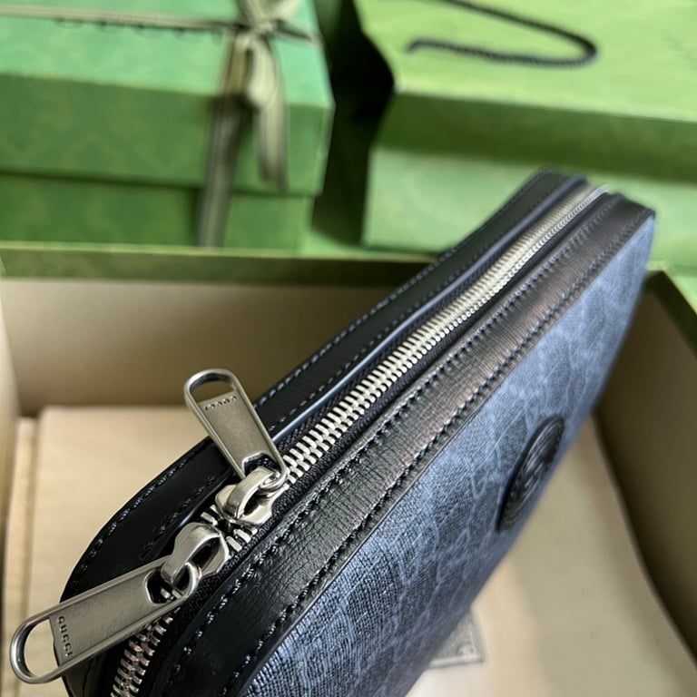 Gucci Ophidia GG Supreme Messenger Bag Grey - 5