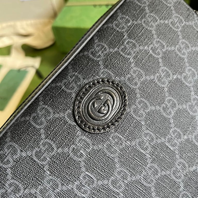 Gucci Ophidia GG Supreme Messenger Bag Grey - 6