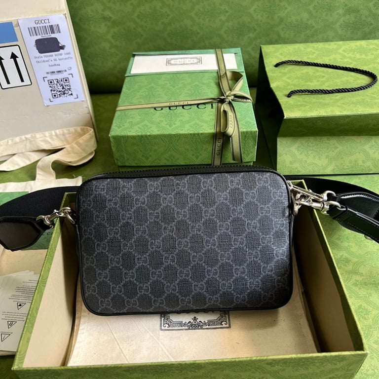 Gucci Ophidia GG Supreme Messenger Bag Grey - 9