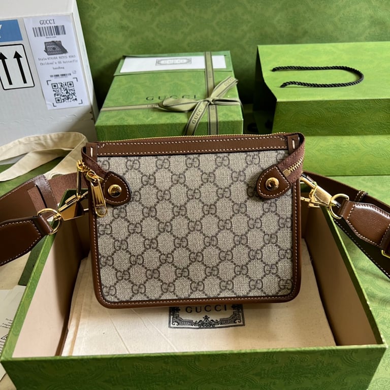 Gucci Neo Vintage GG Supreme Crossbody Bag - 9
