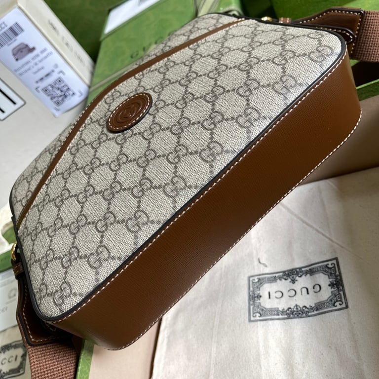 Gucci 675891 Retro GG Supreme Crossbody Bag - 8