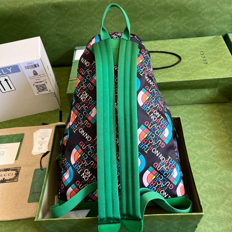 Gucci x The North Face Backpack 650288 Multicolor - 9