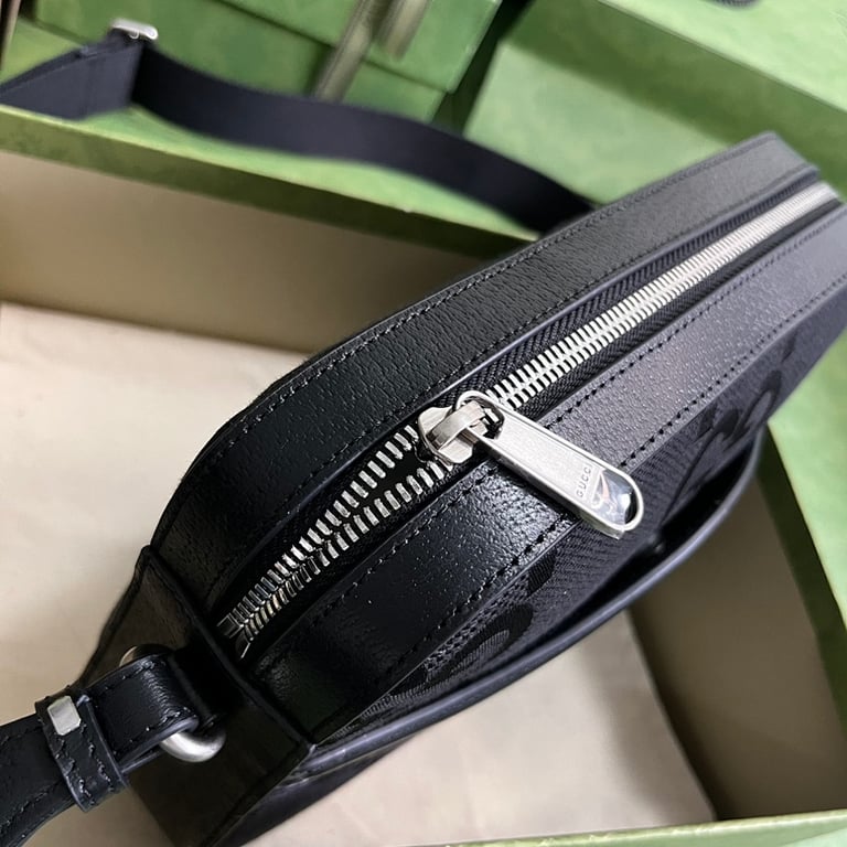 Gucci Jumbo GG Messenger Bag Black - 4
