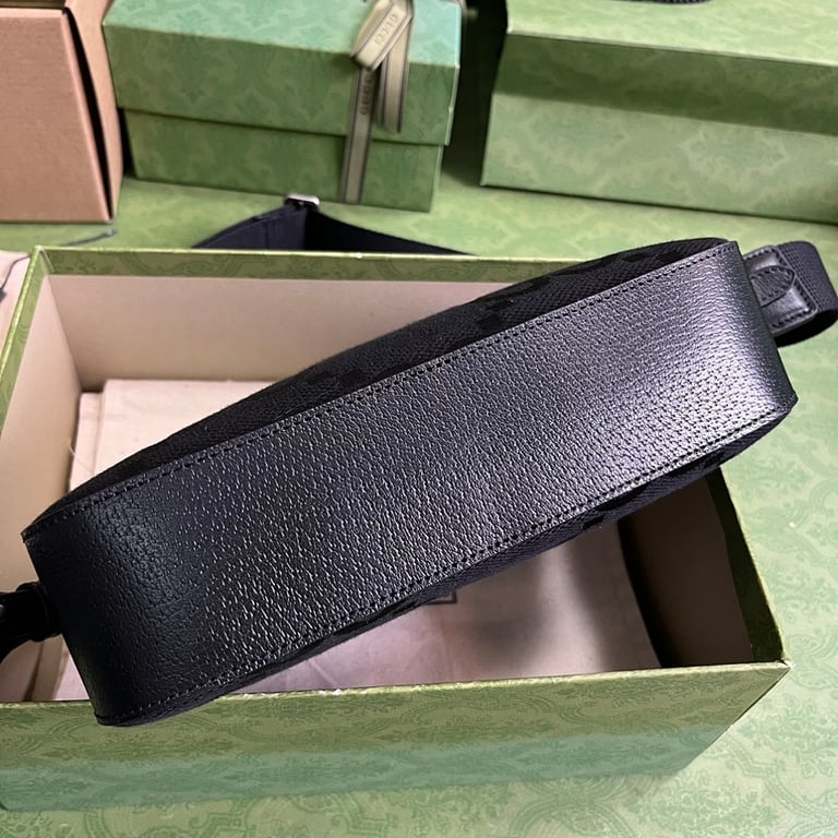 Gucci Jumbo GG Messenger Bag Black - 8
