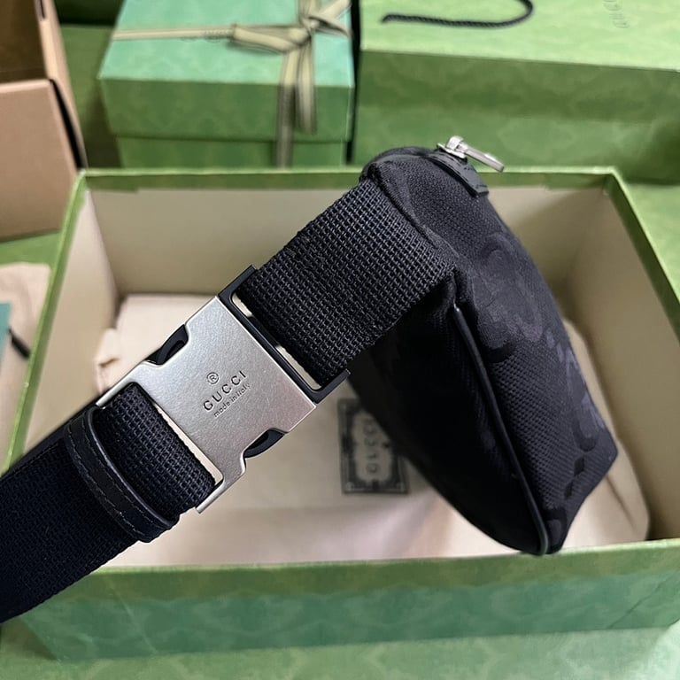 Gucci Jumbo GG Belt Bag Black - 7