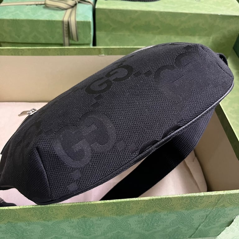Gucci Jumbo GG Belt Bag Black - 8