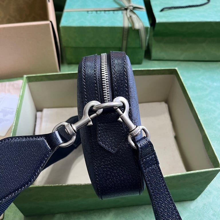 Gucci Ophidia GG Supreme Messenger Bag Blue - 5