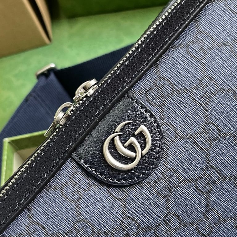 Gucci Ophidia GG Supreme Messenger Bag Blue - 7