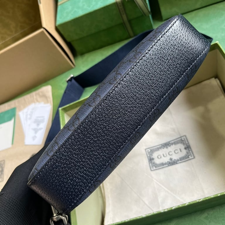Gucci Ophidia GG Supreme Messenger Bag Blue - 8