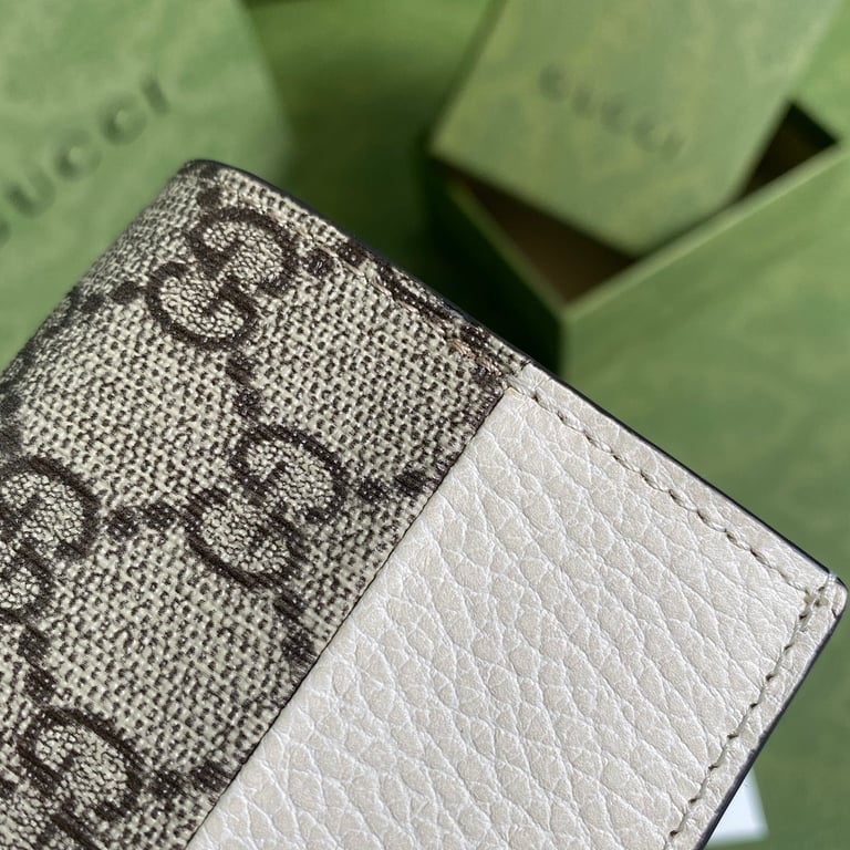 Gucci GG Marmont Card Case Wallet White - 4