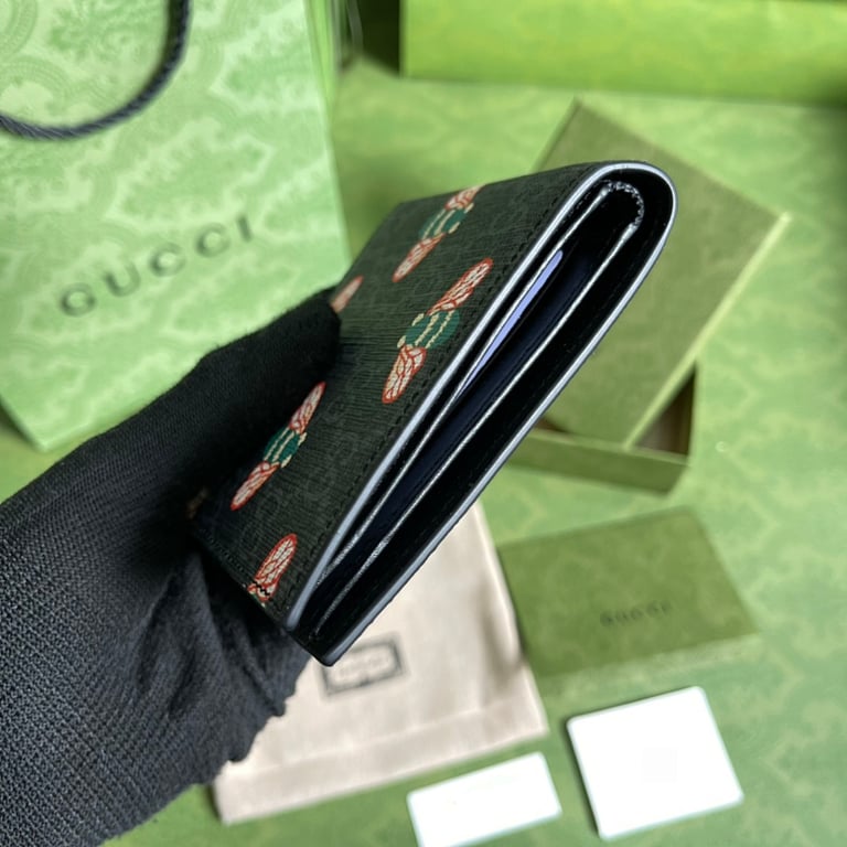 Gucci GG Supreme Bee Print Wallet 451268 - 8