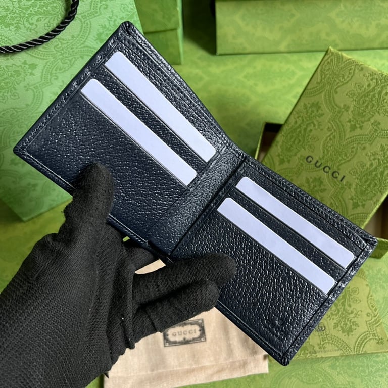 Gucci Ophidia GG Bifold Wallet Blue - 4
