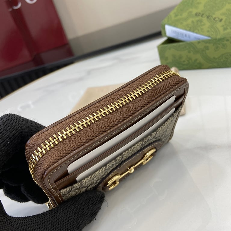 Gucci Horsebit 1955 Card Case Wallet 658549 - 3