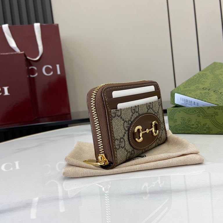 Gucci Horsebit 1955 Card Case Wallet 658549 - 9