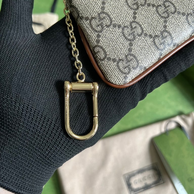 Gucci GG Supreme Key Pouch 447964 - 7