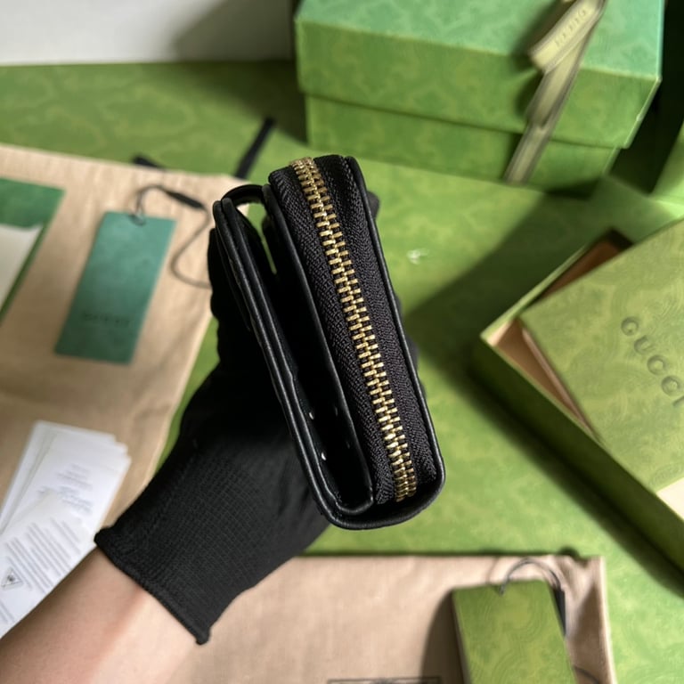 Gucci Microguccissima Wallet 449395 Black - 7