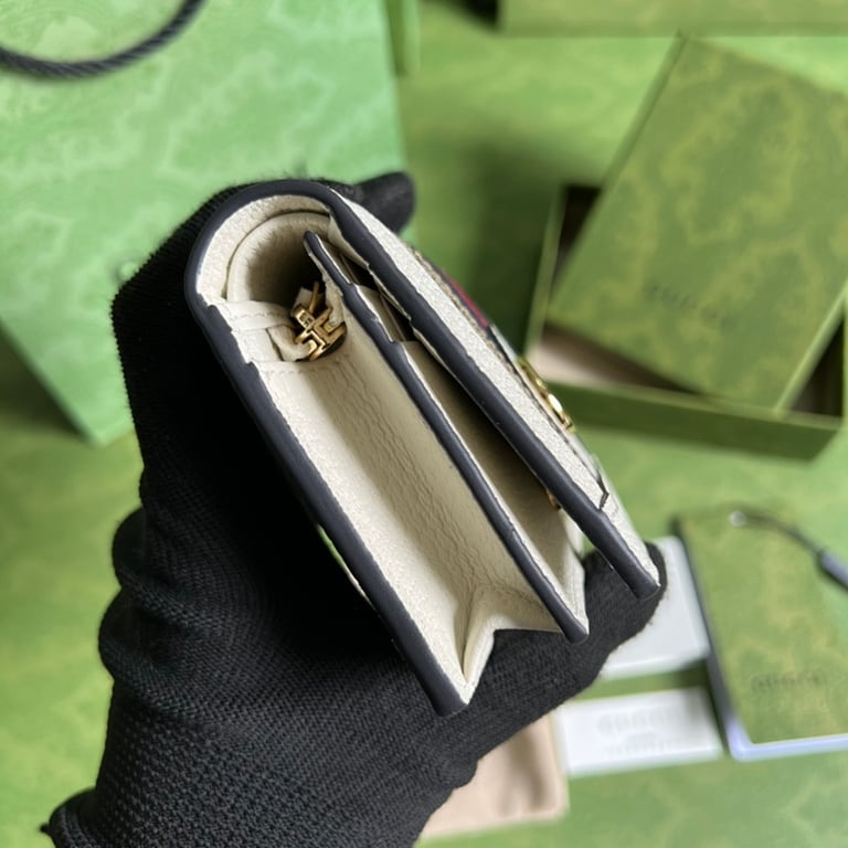 Gucci Ophidia GG Card Case White 523155 - 7