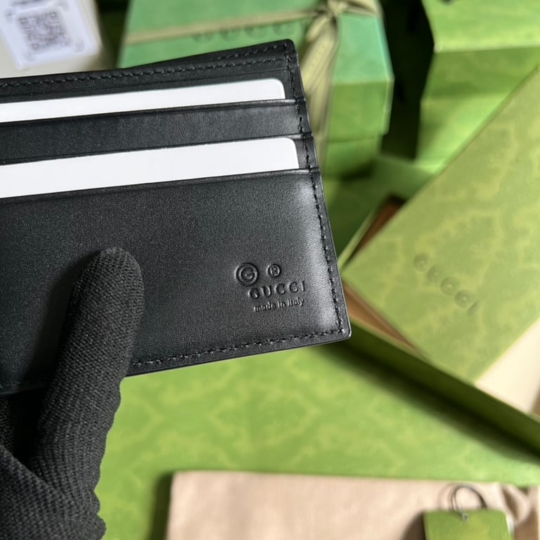 Gucci Microguccissima Leather Wallet Black - 3